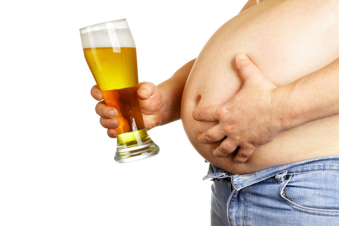 alkohol i višak kilograma